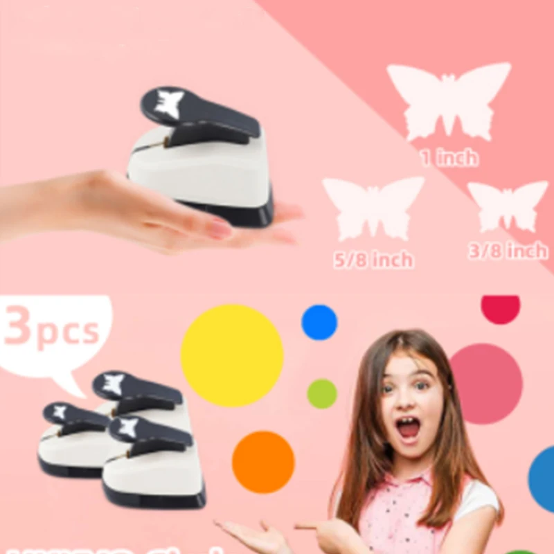 9-25mm Hole Puncher Butterfly Scrapbook Punches Handmade Cutter Card Craft Scrapbooking Printing DIY Flower Paper Craft Punch paper cutter,hole punching tools,paper craft punch,paper punch