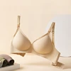 Front Open Nursing Bra Maternity Jelly Gel Laser Cutting Seamless Underwear Ultra Thin Breastfeeding Bra For Pregnant Women 1