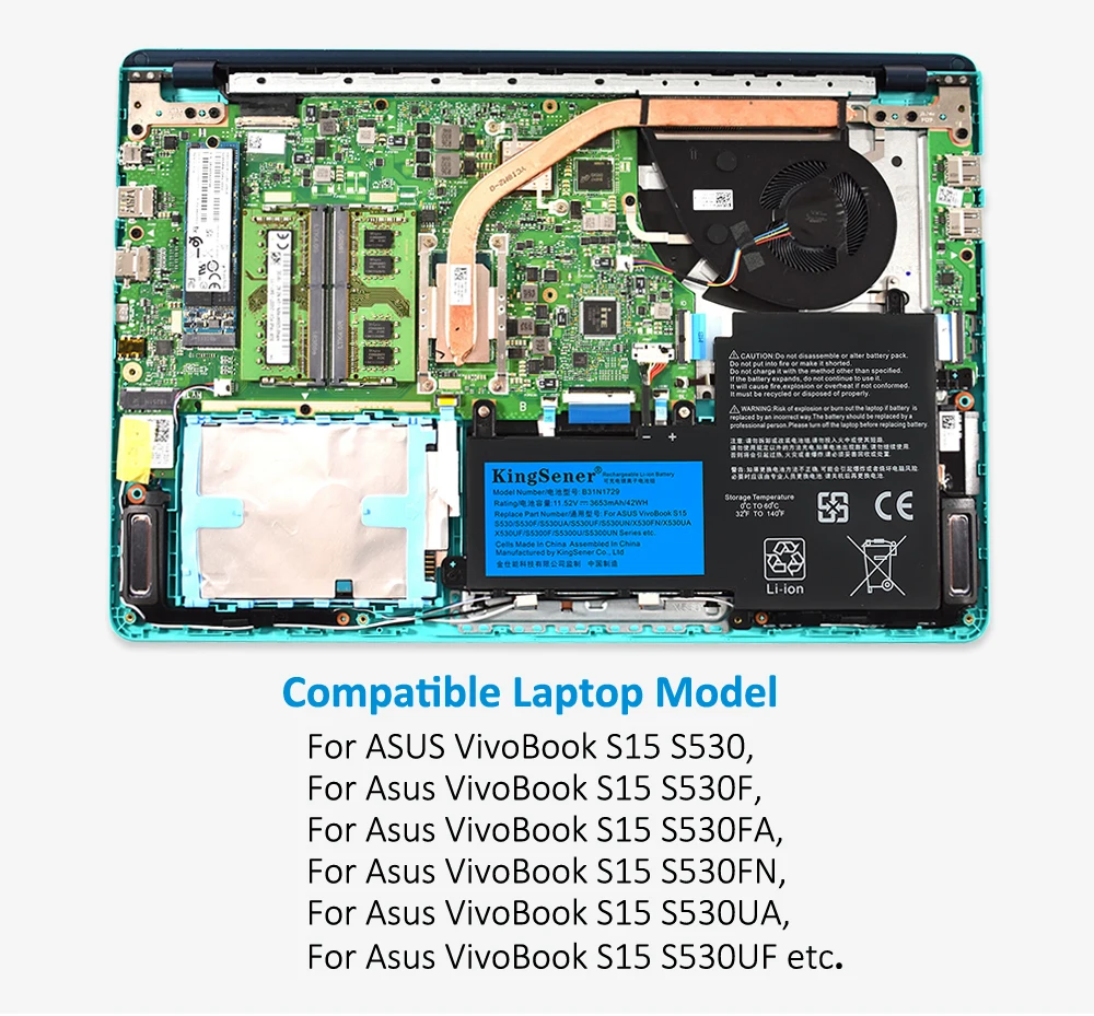 S530, S530F, S530FA, S530FN, S530UA, S530UF, S530UN,