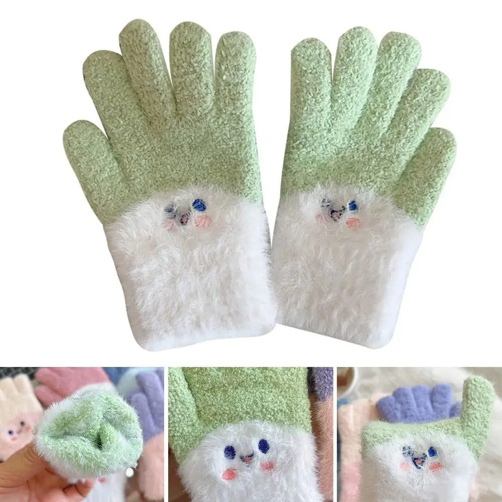 Warm Nylon Kids Winter Gloves for Outdoor