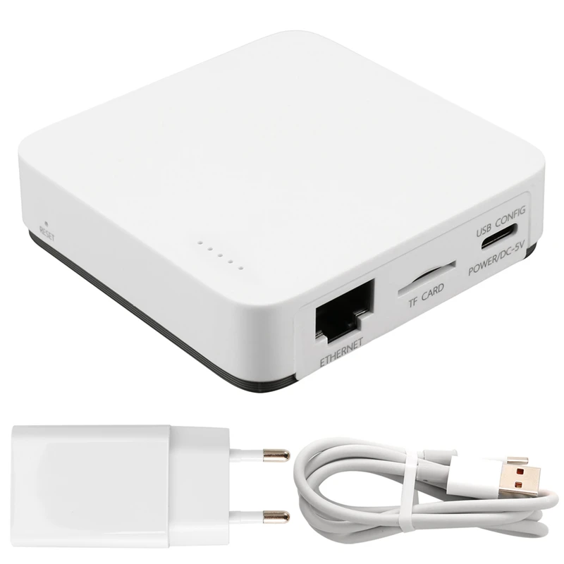 B63B-Wired Print Server Connects 3 USB Printers At The Same Time Sharer Standard 100M Network For WIFI/BT4.0 EU PLUG