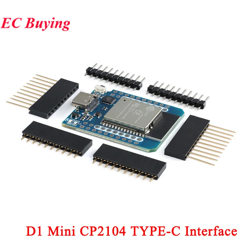 D1 MINI LIVE ESP8266 ESP32 WiFi+Bluetooth-c ESP-32 CH340 FT232 CP2104 CH9102 Development Board Module For Wemos MICRO/TYPE-C image 8