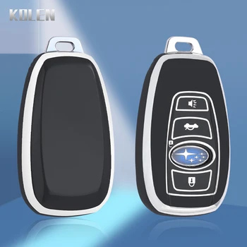 Nuovo TPU Car Key Case Cover Shell per Subaru Forester XV Outback BRZ WRX STI Legacy Impreza Crosstrek Protector Fob accessori