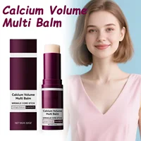 Calcium Volume Multi Balm Hydrating Anti Aging Fade Fine Lines Firming Skin Brightening Nourishing Collagen Moisturing Stick 1