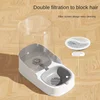 Cat and Dog Feeder Pet Water Dispenser Cat Food Bowl Large Capacity Feeder Water Dispenser for Small Puppy Kitten Pet Supplies 5