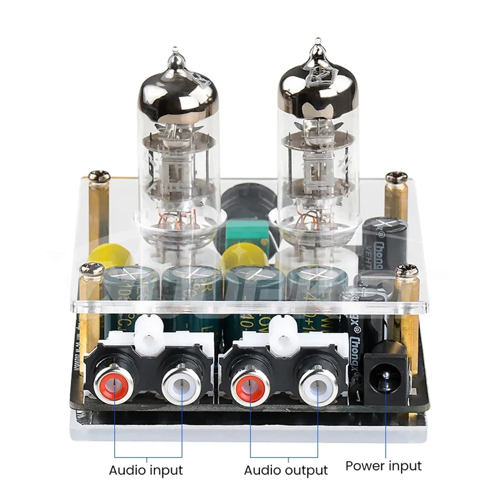 Audio Amplifier 6j3 Vacuum Tube Pre-Amplifiers HiFi Tube Preamp Bile Buffer Spea
