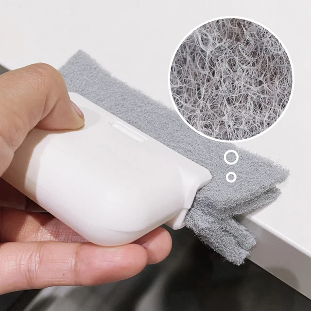 Brosse à fenêtre pour livres, rainure de rebord de fenêtre, Deadend, armoire, crevasse, perfecménage, outils multifonctions 5