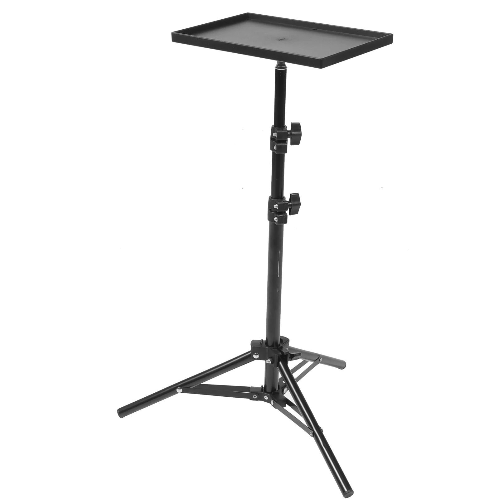 

120cm 55cm Projector Stand Laptop Stand Projector Tripod Adjustable Tabletop Floor Projector Stand Camera Holder Stand Bracket