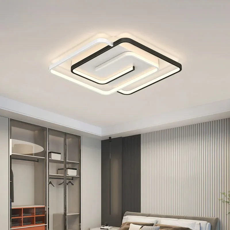 

New Arrival Modern Ceiling LED Lamp for Living Room and Bedroom Decor in Nordic Style with Dimmable Lights for Ambience Setting