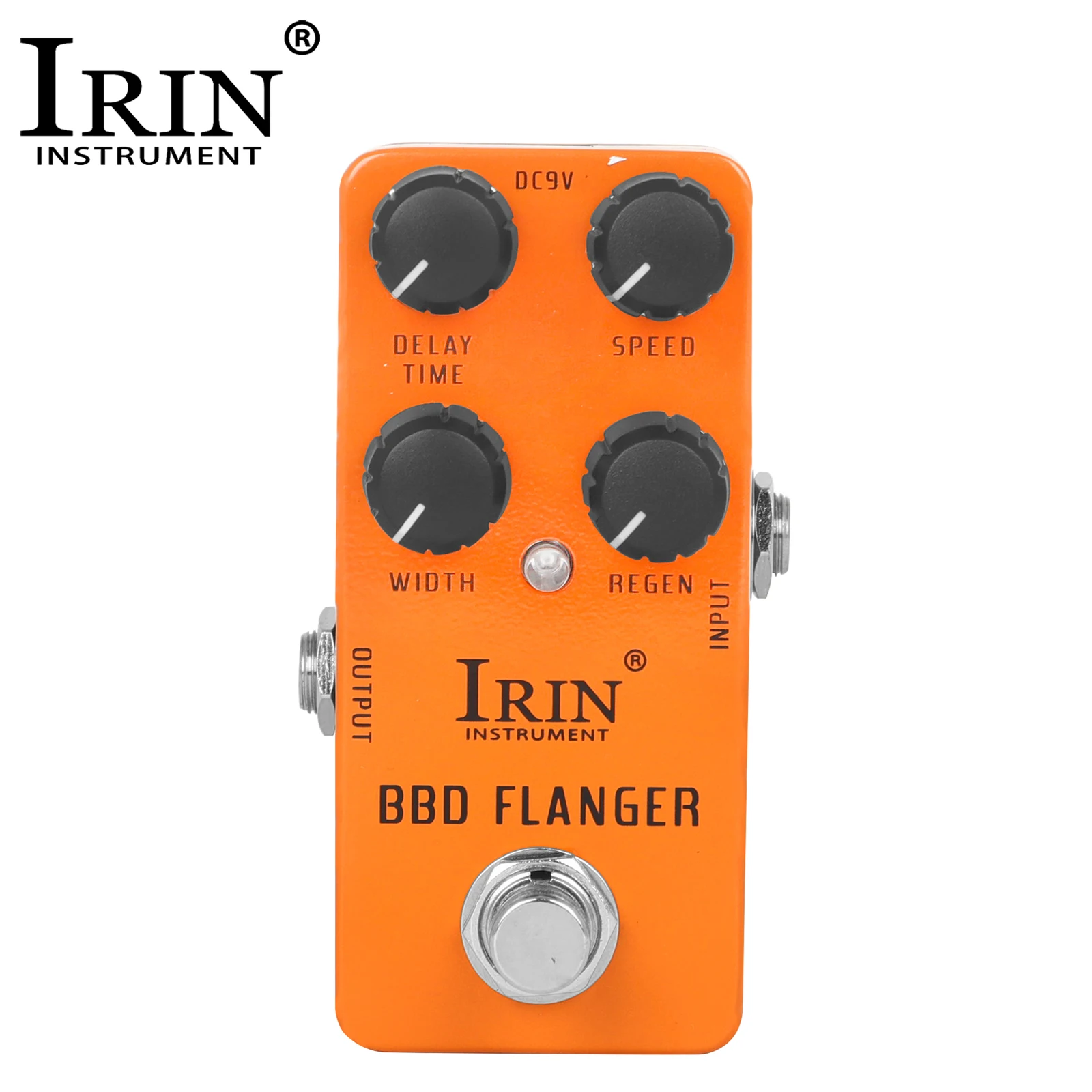 IRIN RS-08 Electric Guitar Effect Bbd Flanger Effect Pedal True Bypass Mini Single Guitar Pedal Guitar Accessories & Parts