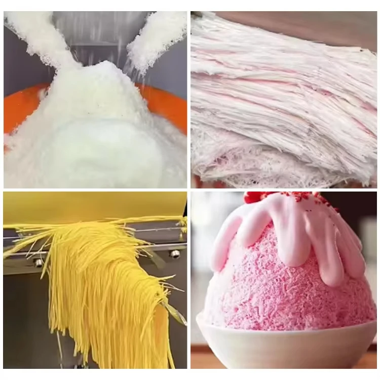 Description Picture 4 of itemSnowflake Ice Machine New Design 120KG/24H Air-cooled Small Snow 4 Flavors Snow Ice Bingsu Shaver Smoothie Crusher 110V 220V