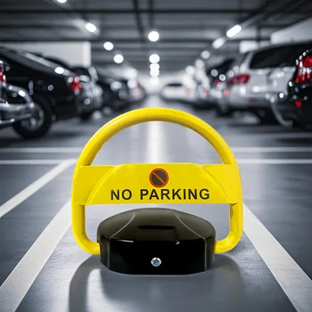 Intelligent Remote Control Lift Parking Lock 180 Degree Anti-collision Alarm Ground Lock Remote Control Model 1