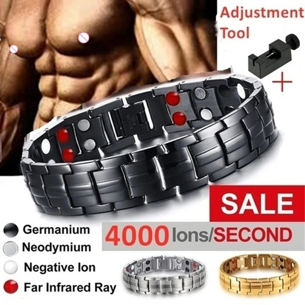 Men Bracelet Health Care Energy Bracelets Weight