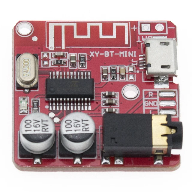 1-10pcs Bluetooth 5.0 Audio Receiver Board MP3 Lossless Decoder Wireless Stereo Music Module 3.7-5V XY-BT-Min