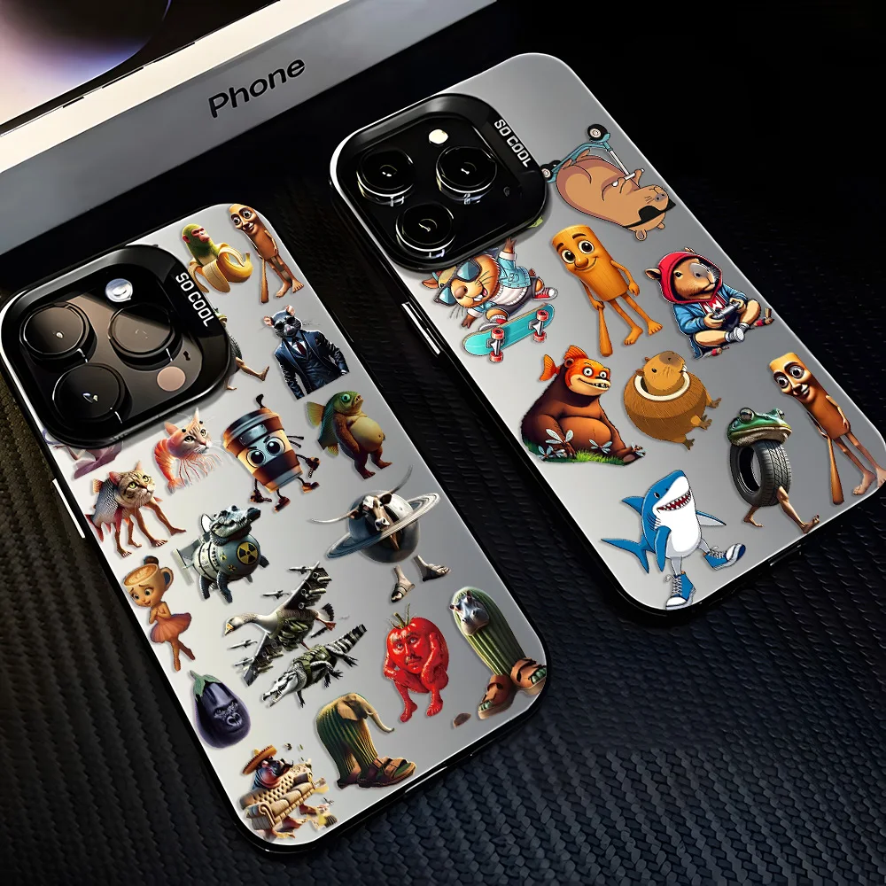 Abstract ITALIAN BRAINROT Matte Phone Case - New Stylish Protective Cover