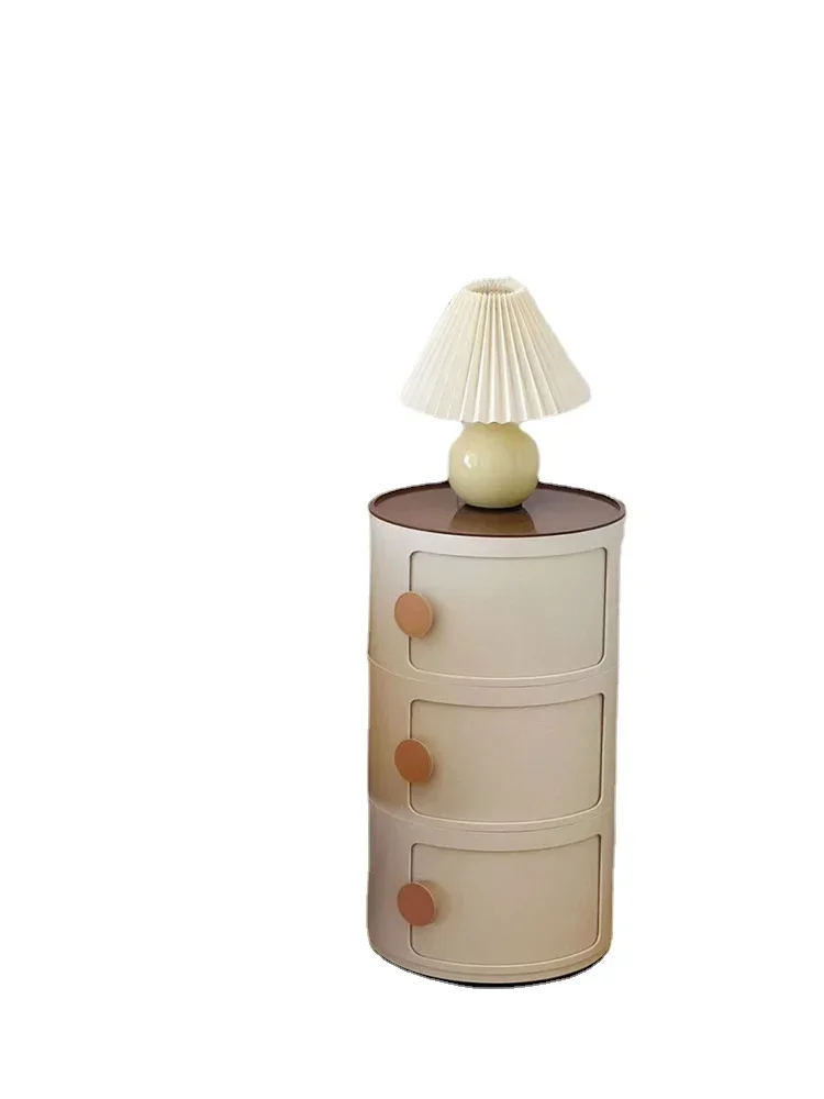 

YY Creative round Simple Bedside Table Small Ins Simple Modern Side Table