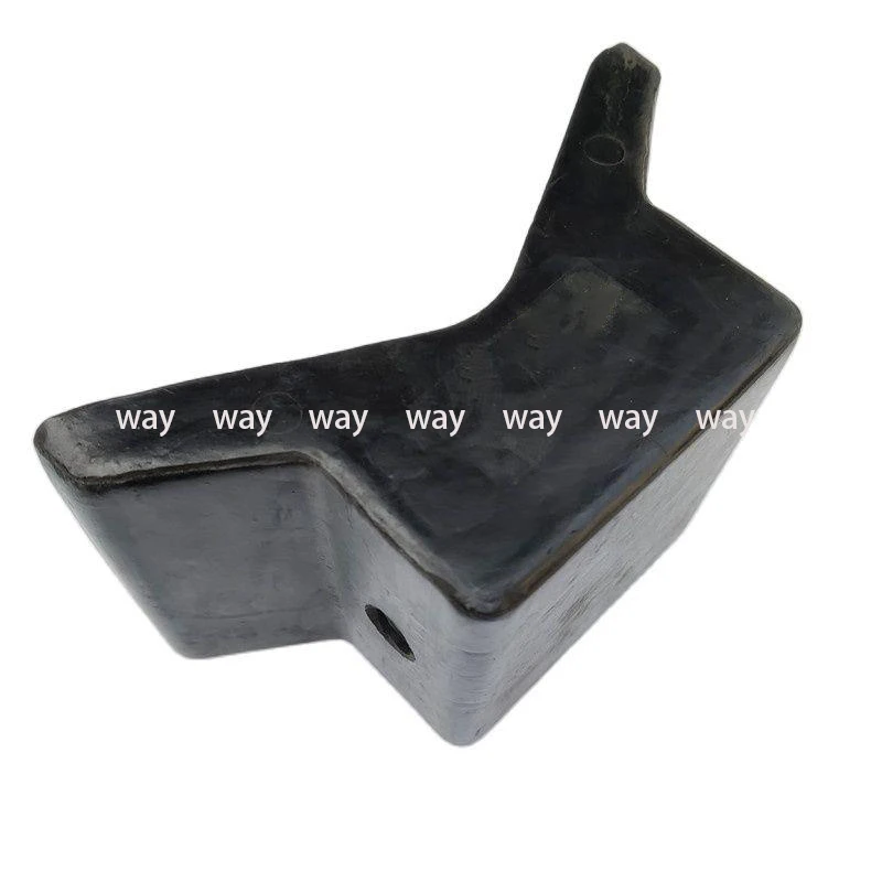 Hemobllo Butée Étrave Remorque Bateau V Caoutchouc Support