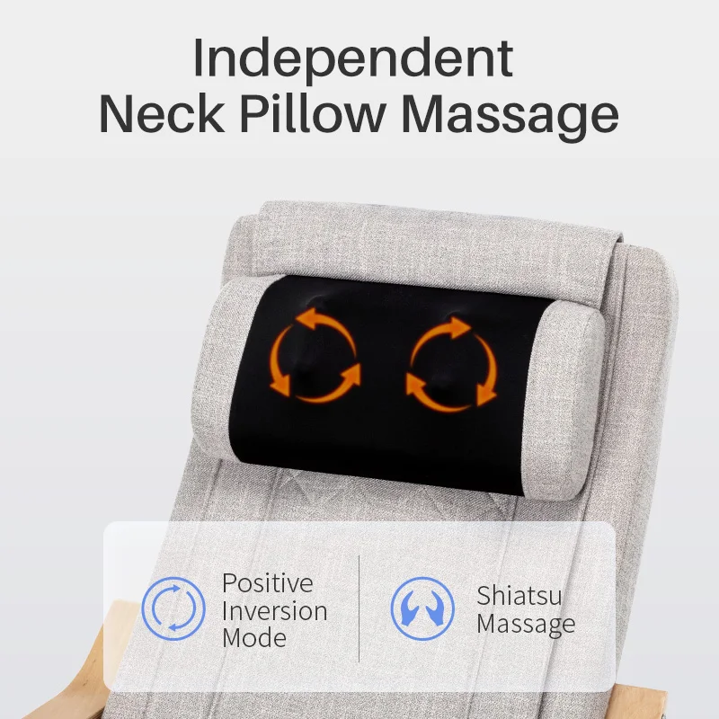 Electric Multifunctional Kneading Vibration Heated Massage Chair Rocking Full Body Massager Recliner Leisure Sofa Relief Fatigue 3