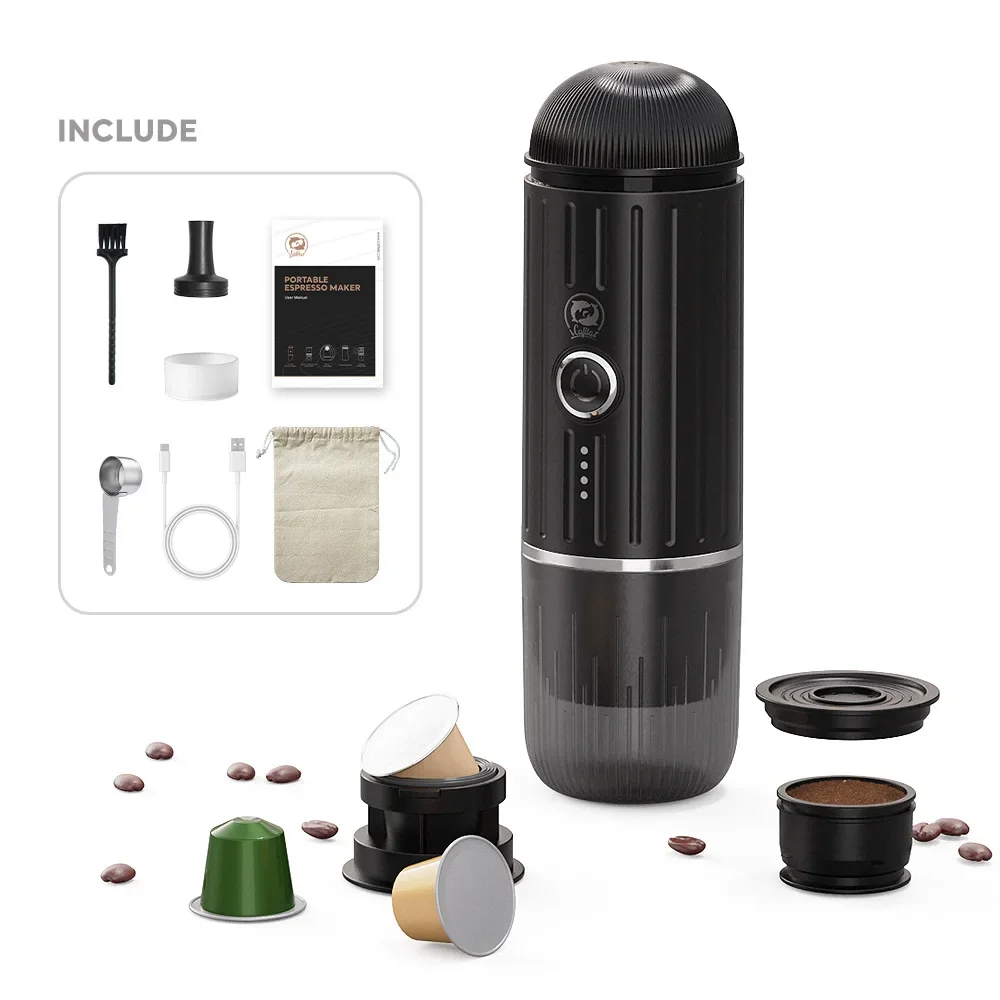 Mini Espresso Capsule Coffee Machine Portable Electric Hot and Cold Extraction Coffee Machine Travel Coffee Machine 3