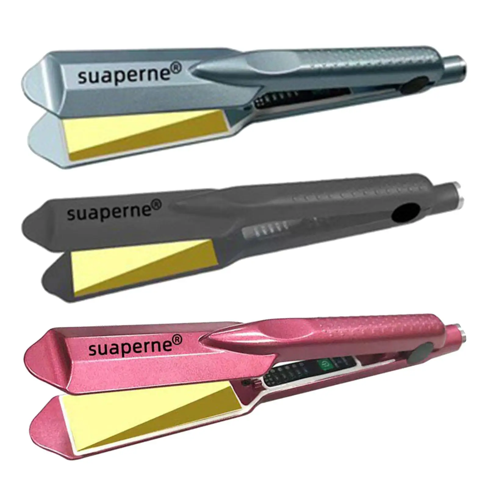 Hair Straightening Irons Curler Curling No Tugging Professional Waterproof