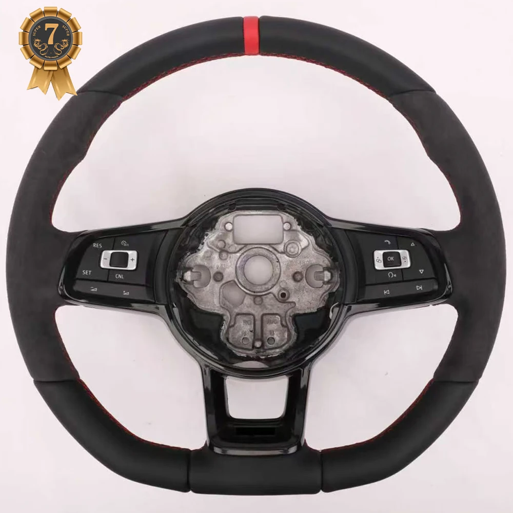 폭스바겐 CC 폴로 골프 MK 6K7 GTI 파사트 티구안 시로코 ACC/CNL 스티어링 휠 어셈블리용 폭스바겐 R라인 스티어링 휠