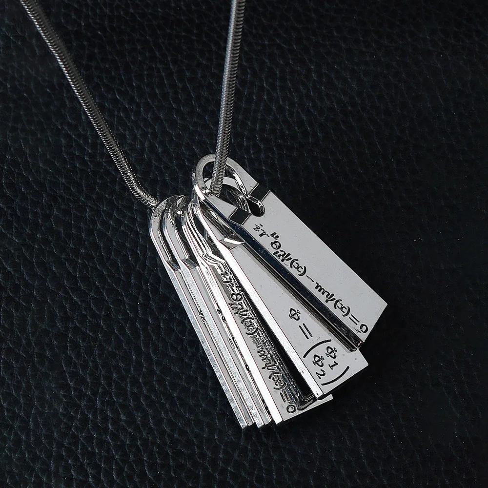 Cosplay Necklace Superhero Cosplay Necklace Superhero Necklace Game Death Stranding Necklace For Men Metal Norman Reedus Fomulas Pendant Necklace Fashion Jewelry