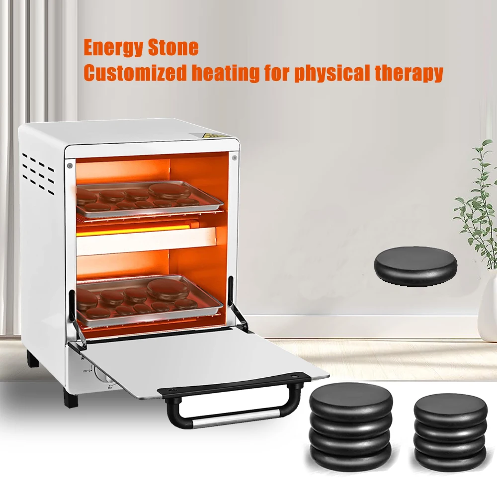 Massage Stone Heater Carbinet Professional Adjustable 12L High Temperature Warmer Box For Hot Massager Therapy Timer Control