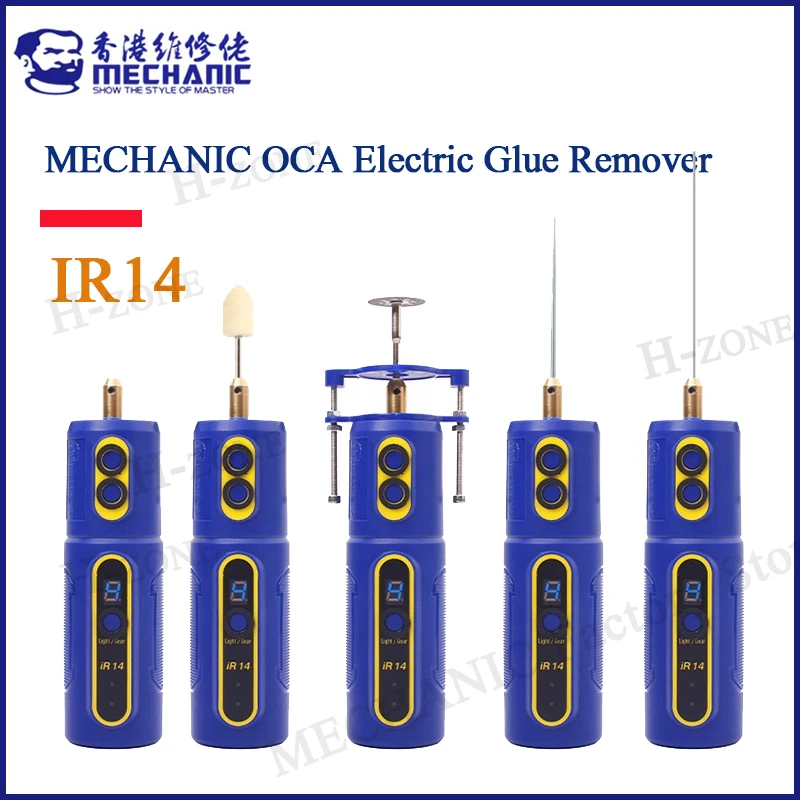 Mechanic Ir14 Electric Oca Glue Remover Tool With Green Dust Display