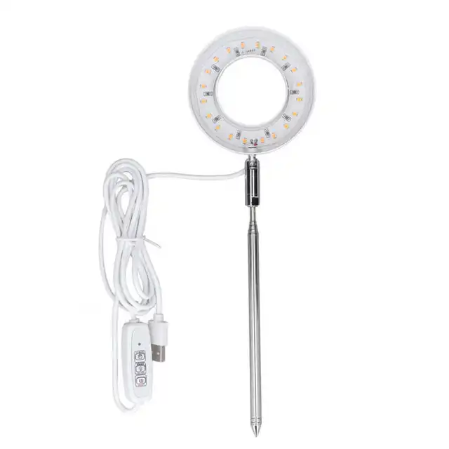 5 V Led Növényi Termesztési Lámpa Usb Teljes Spektrum Behúzható, Állítható Fényerő - Image 2