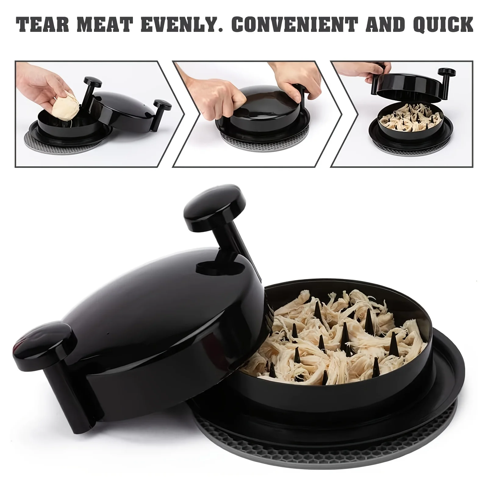 Chicken Shredder Meat Shredder Potato Shred Machine Pork Shredding Tool 1pc 7inch