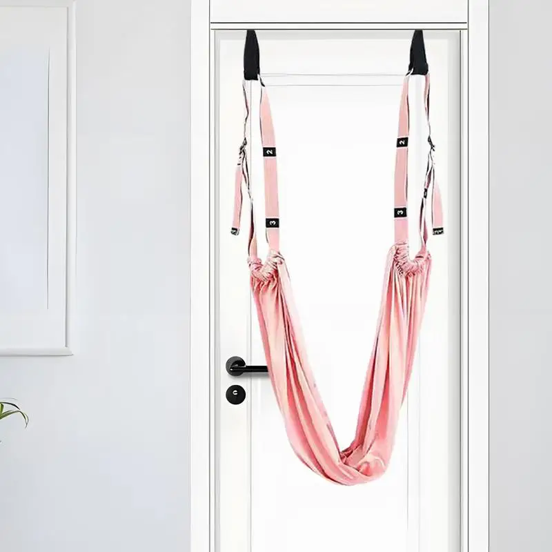 Adjustable Aerial Yoga Strap Hammock Swing Stretching Strap Anti-Gravity Inversion household lower waist trainer Gym Device