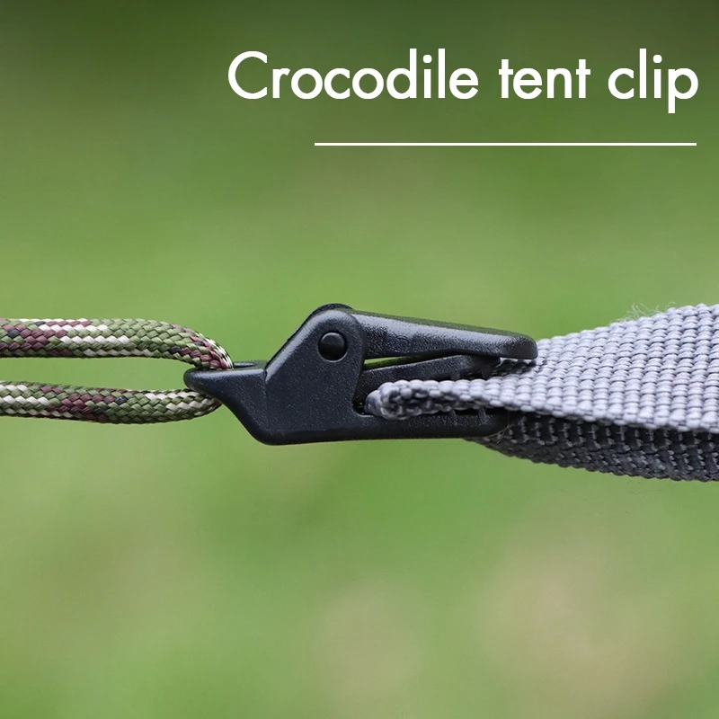 Tent Clips 10/20pcs Outdoor Tent Clamp Tarp Clips Camping Equipment Tents Awning Anti-wind Fixed Tarpaulin Crocodile Clamp