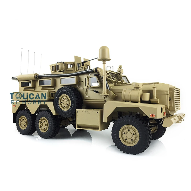 6x6 HG P602 RC 1/12 Explosion Proof Car MRAP Remote Control Crawler Model W/O Light Sound System Outdoors Toys TH16379 3