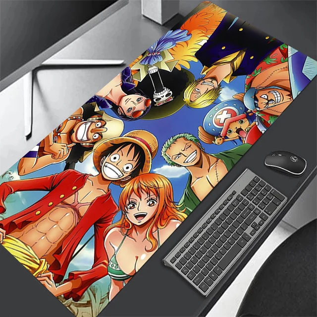 Upgrade your gaming experience with the Gaming Mouse Pad Anime One-pieces Mousepad