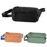Mini sac à bandoulière polyvalent à la mode, sac de poitrine Portable pour Fitness, pour hommes et femmes, matériau en Nylon 1