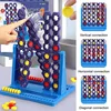 Connect 4 Spin Game Four In A Row Rotating Chessboard 2 Player Board Games for Family Kids Funny Board Game Puzzle Toys Kid Gift 3