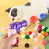 Interactive Cat Toy Gun: Engaging Laser Chase & Feathery Fun for Energetic Cats | Stimulates Play & Exercise 2