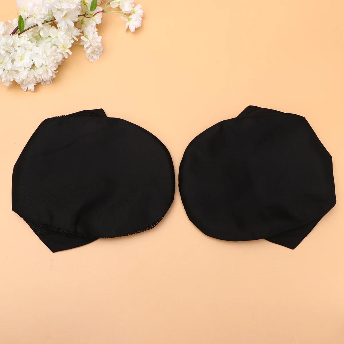 2 Pcs Black Beret Hat Chef Waiter Cap Aldult Cooking Working Restaurant Chef's Hats