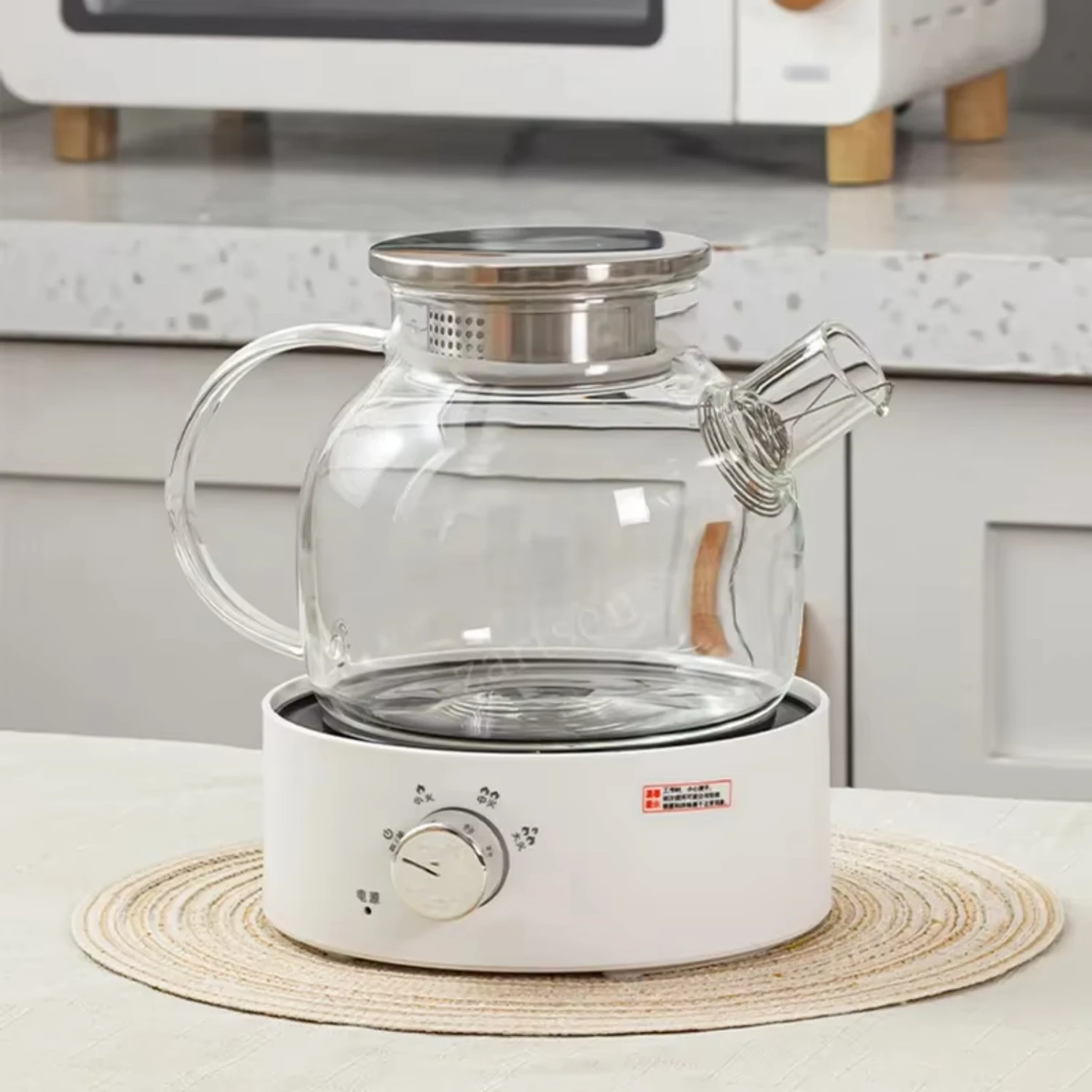 Mini  Ceramic Infrared Heating Stove Milk Water Boiler Heater Coffee Moka Countertop Burner Stew Hotpot Induction Cooker 4