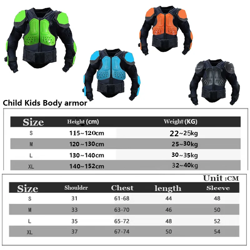 Net Clothing Kids Armor Protector Scooter Bike Protection Motocross Motorbike Moto Equipment