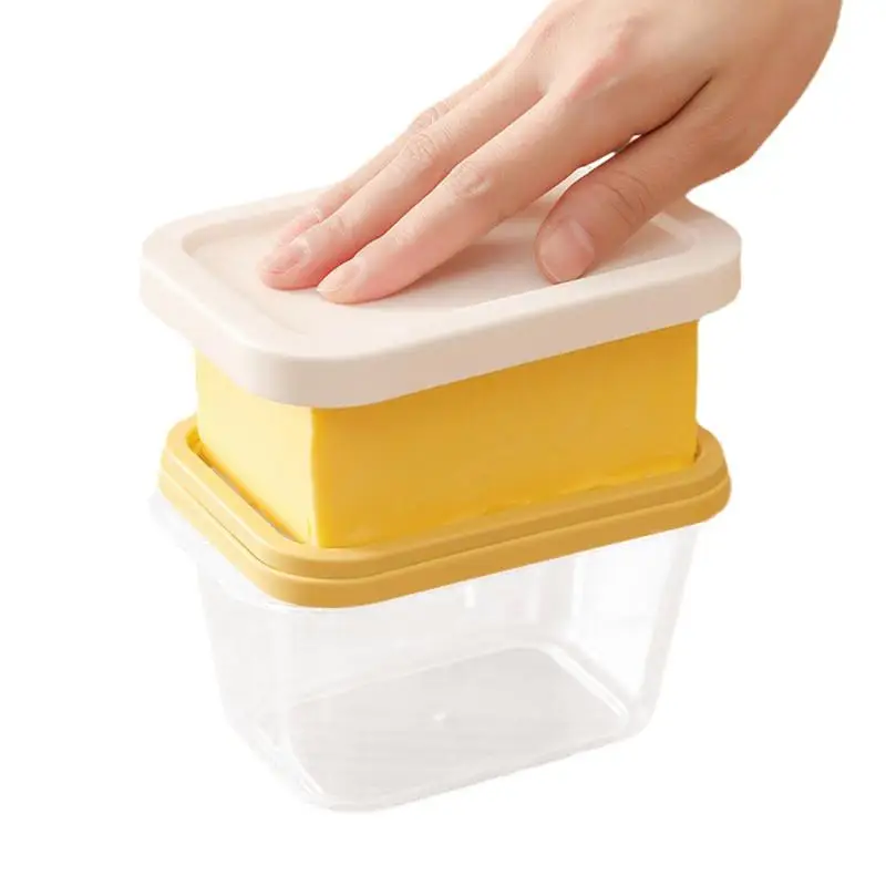 Butter Cutting Box Butter Cutter Refrigerator Crisper Sealed Keeper Container Box Multifunction Kitchen Storage Frills butter cutter utensil