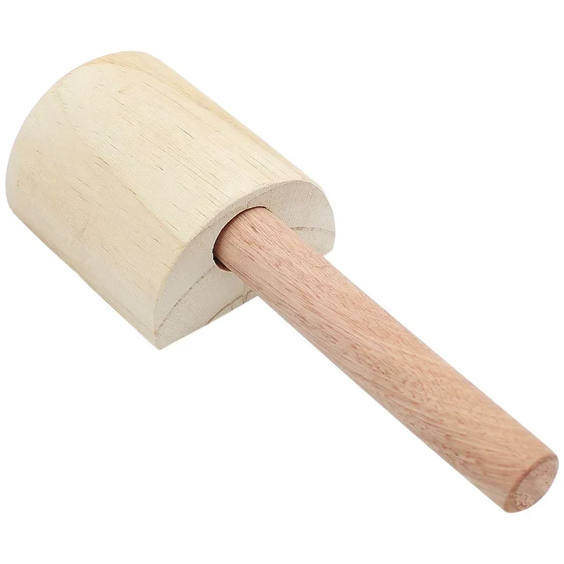 Pottery Mud Shot Hand-made Wooden Hammer Mud Molding Tool Solid Wood Large Sculpture Clay Board Modeling Tool