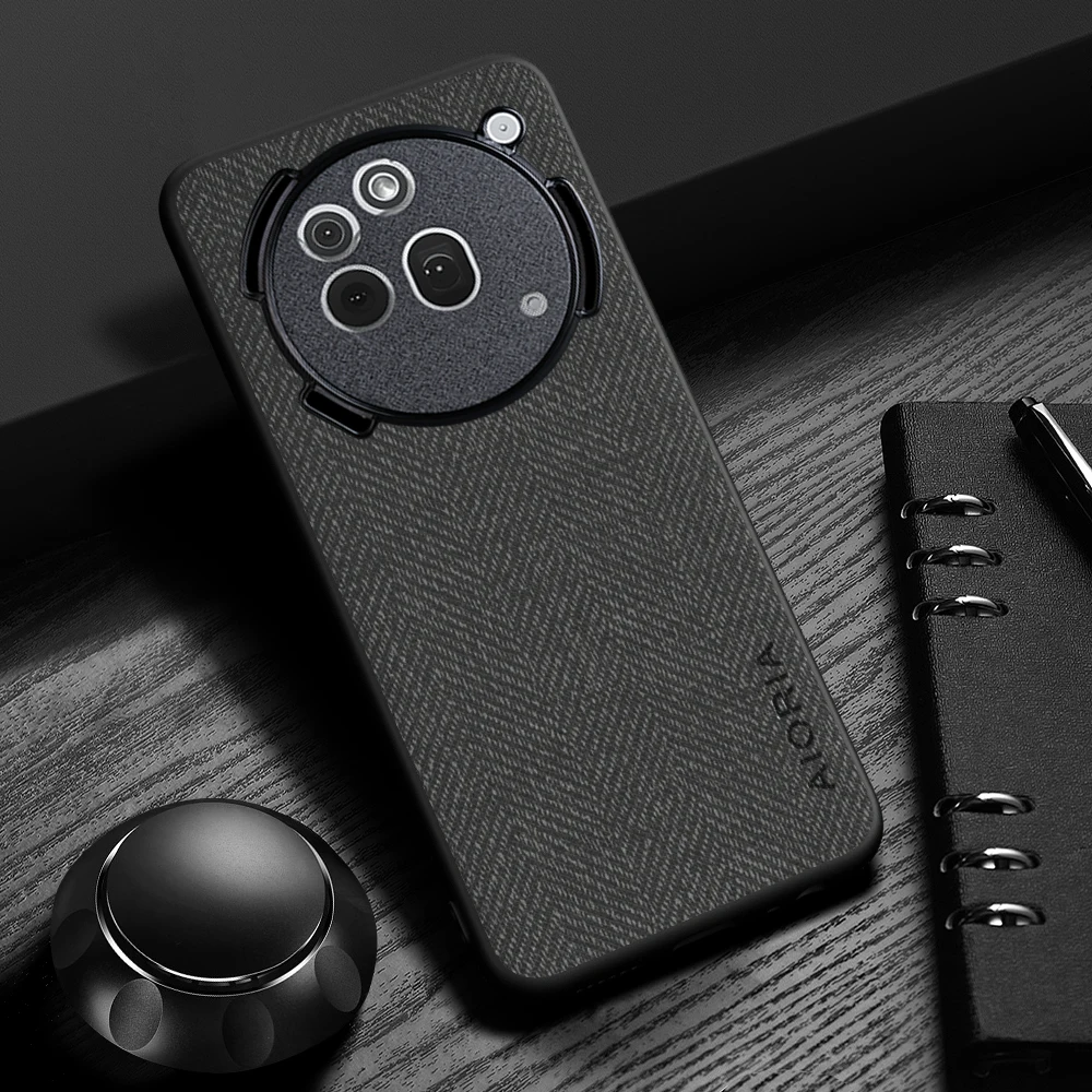 Elegant Leather Wood Grain Case - Simple, Lightweight, Durable Cover