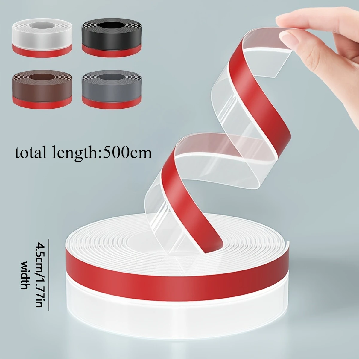 Heavy-Duty Waterproof Rain & Wind Barrier Seal Strip