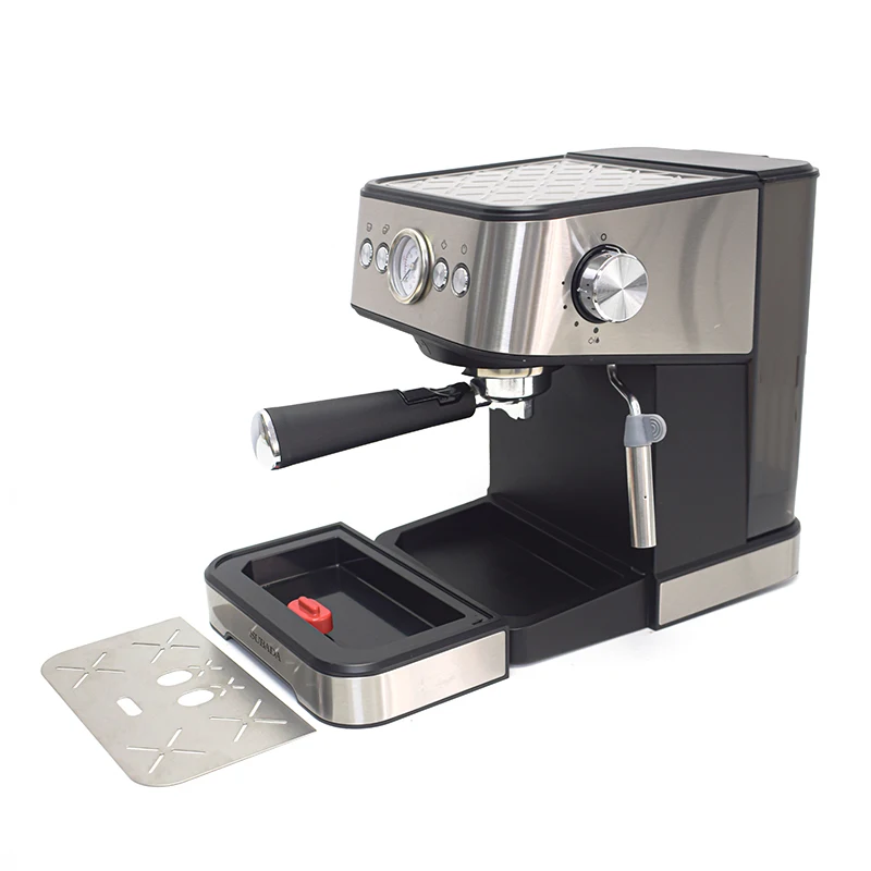 Professional Espresso coffee maker stainless steel Italian Cappuccino Automatic Coffee Machine Household 20 bar with Steam Wand 3