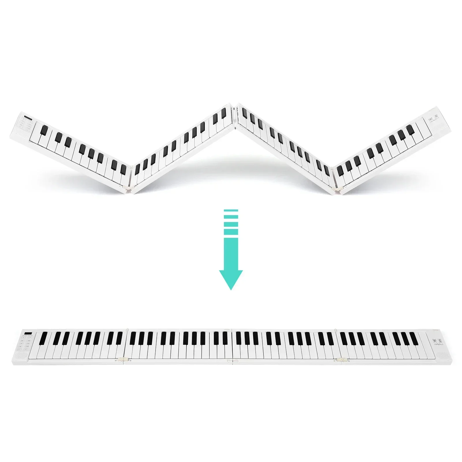 2023NEW 88k eye foldable piano Digital Piano Portable Electronic keyboard  student instrument