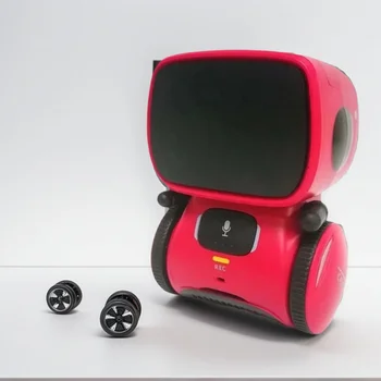 Robot intelligente multilingue per bambini: giocattolo educativo con controllo vocale e tocco russo/inglese/spagnolo