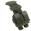 Tactical Helmet Pouch Battery Box Counterweight Pouch Remote Battery Helmet Accessory Storage Bag with Hook Loop for Fast Helmet 2
