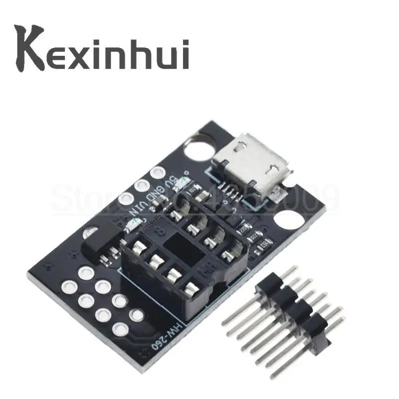 Pluggable-ATTINY-Development-Board-For-ATtiny13A-ATtiny25-ATtiny45 ...