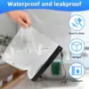 2pcs Luggage Transparent Travel Use Leakproof Flight Make Up Waterproof For Women Reusable Airport Security Toiletry Bag 3